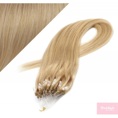 40cm Micro ring/easy loop haare REMY - naturblond