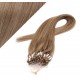 50cm Micro ring/easy loop haare REMY - hellbraun