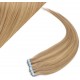 40cm Tape in Haare REMY - naturblond/hellblond