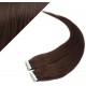 50cm Tape in Haare REMY - dunkelbraun