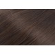 43 cm gerade REMY Clip In Deluxe Haare - dunkelbraun