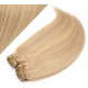 43 cm gerade REMY Clip In Deluxe Haare - naturblond/hellblond