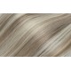 43 cm gerade REMY Clip In Deluxe Haare - platin/hellbraun