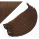 53 cm gerade REMY Clip In Deluxe Haare - mittelbraun