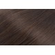 63 cm gerade REMY Clip In Deluxe Haare - dunkelbraun