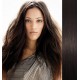 28" (70cm) Clip in human REMY hair - natural black