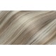 40cm REMY Clip In Haar - platin/hellbraun