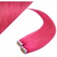 40cm Tape in Haare REMY - rosa