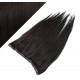 Gerade Remy Clip-In Haarteil, 43cm – schwarz natürlich