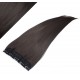 Gerade Clip In Tresse, Kanekalon Fasern, 63 cm – schwarz natürlich