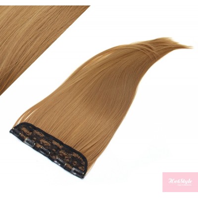 Gerade Clip In Tresse, Kanekalon Fasern, 63 cm – hellbraun