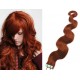 16" (40cm) Tape Hair / Tape IN human REMY hair - black 