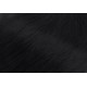 43cm REMY Clip In Haar 100g - schwarz