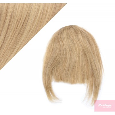 Clip-In Stirnfranse aus 100% Menschenhaar – naturblond/hellblond