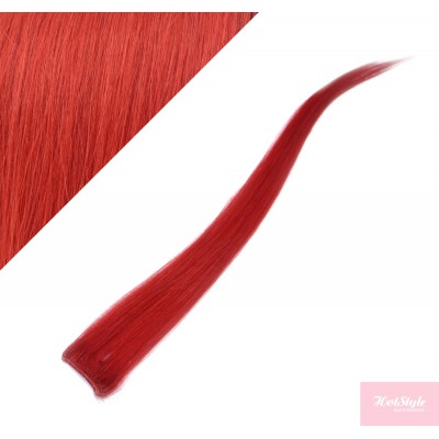 Remy Clip-In Strähne 50cm - rot