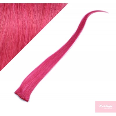 Remy Clip-In Strähne 50cm - rosa