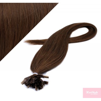 40 cm REMY haar europäischen typs für die Keratinmethode - mittelbraun