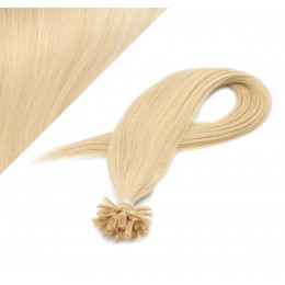 50 cm REMY haar europäischen typs für die Keratinmethode - weißblond