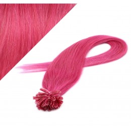 50 cm REMY haar europäischen typs für die Keratinmethode - rosa