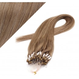 40cm Micro ring/easy loop haare REMY - hellbraun