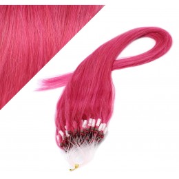 40cm Micro ring/easy loop haare REMY - rosa