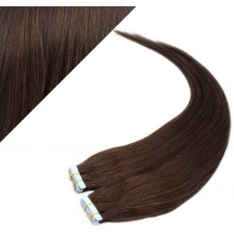 40cm Tape in Haare REMY - dunkelbraun