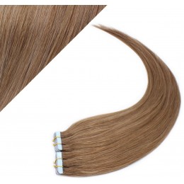 50cm Tape in Haare REMY - hellbraun