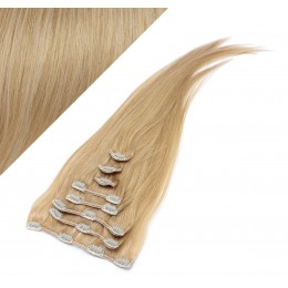 40cm REMY Clip In Haar - naturblond