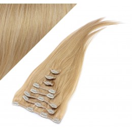 40cm REMY Clip In Haar - naturblond