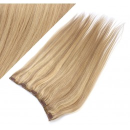 Gerade Remy Clip-In Haarteil, 63cm – naturblond/hellblond