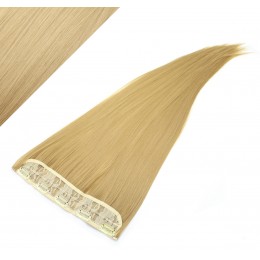 Gerade Clip In Tresse, Kanekalon Fasern, 63 cm – naturblond