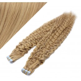 Lockige Tape in Haare 50cm - naturblond/hellblond