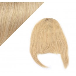 Clip-In Stirnfranse aus 100% Menschenhaar – naturblond