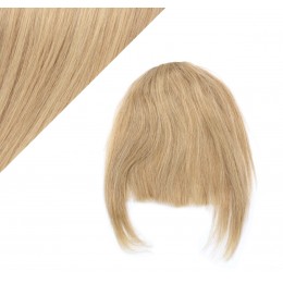 Clip-In Stirnfranse aus 100% Menschenhaar – naturblond/hellblond